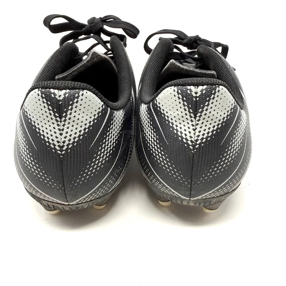 Puma Attancanto FG/AG Kids Soccer Cleats Black Silver 107480-01 Size 3.5Y